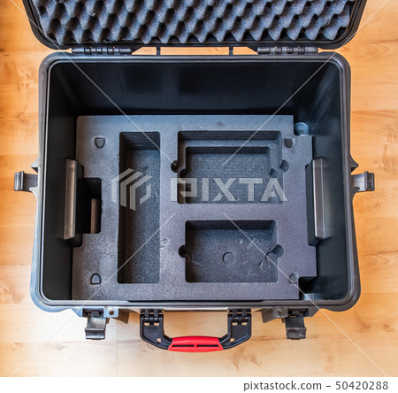 Generic hardcase with foam inlay for technical equipement like cameras and drones 50420288