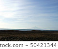 Sarobetsu荒野到利尻富士遠景 50421344