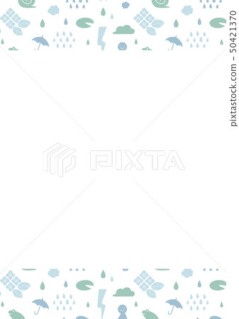 Rainy season frame 50421370