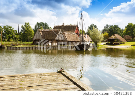 Middle ages center in Denmark 50421398
