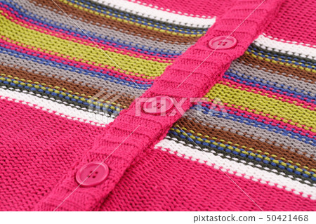 Knitted cloth background 50421468