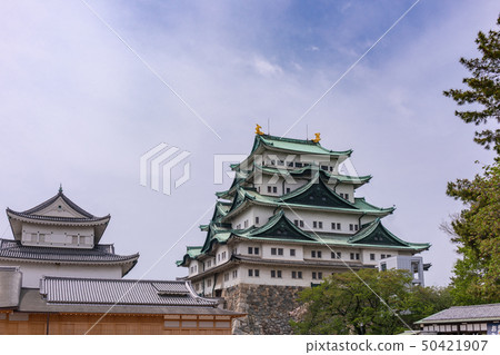 Nagoya Castle whole view Nagoya Castle whole view 50421907