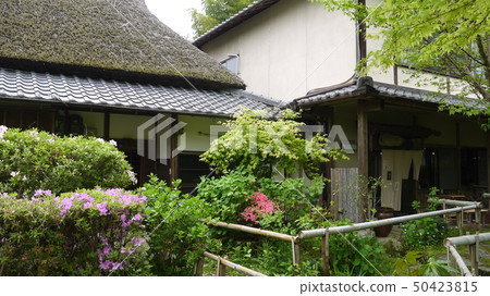 Jyuri-ji寺前面的一家茶店“Ashibino” 50423815