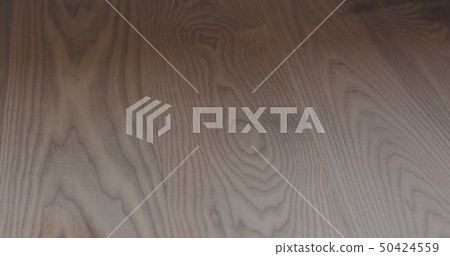 wet ash wood floor closeup background 50424559
