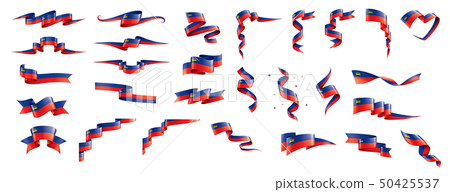 liechtenstein flag, vector illustration on a white background. liechtenstein flag, vector illustration on a white background. 50425537