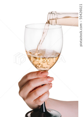 wine pouring glass 50426021