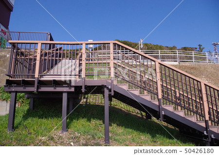 Stairs of the Oarai coast Stairs of the Oarai coast 50426180