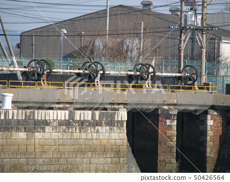 世界文化遺產明治日本工業革命遺產Miike Port Miike Port / Sluice Gate Fukuoka Omuta 50426564