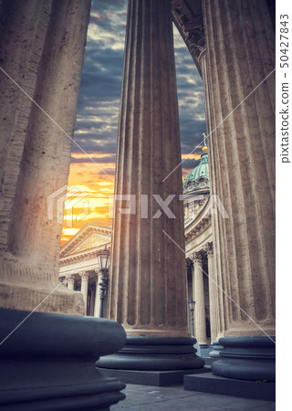 Kazan Cathedral in the city of St. Petersburg. Kazan Cathedral in the city of St. Petersburg. 50427843