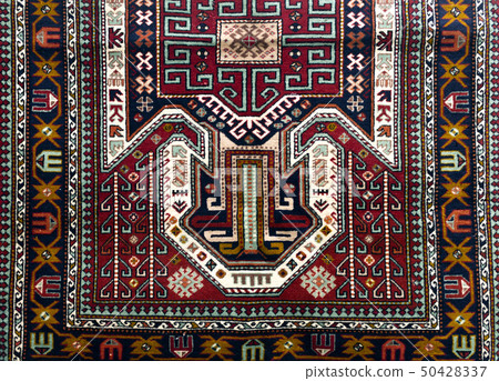 Ancient Armenian carpet pattern 50428337