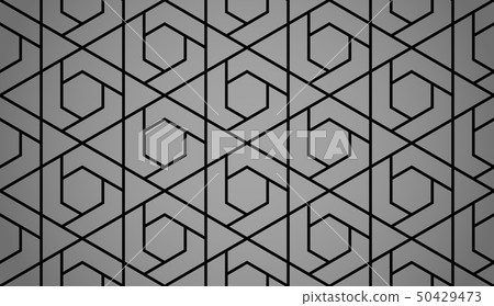 The geometric pattern with lines. Seamless vector 50429473