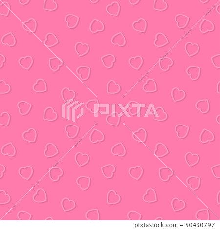 Colorful illustration hearts pattern seamless Colorful illustration hearts pattern seamless 50430797