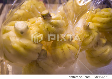 A ready to eat small pineapple A ready to eat small pineapple 50436360