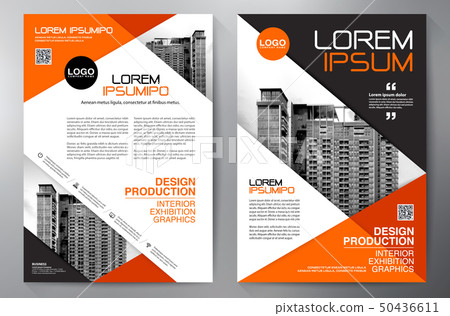 Business brochure flyer design a4 template. Business brochure flyer design a4 template. 50436611