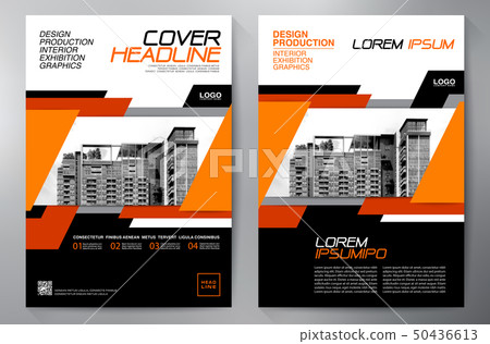 Business brochure flyer design a4 template. Business brochure flyer design a4 template. 50436613