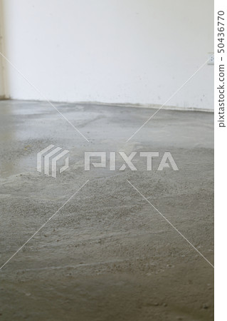 cement concrete floor in construction site cement concrete floor in construction site 50436770