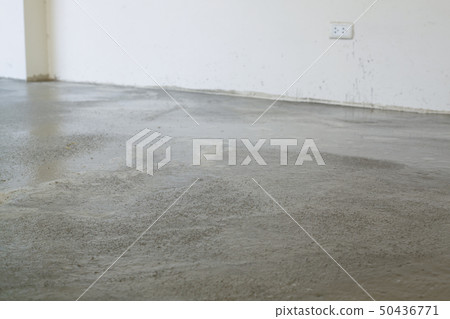 cement concrete floor in construction site cement concrete floor in construction site 50436771