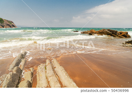 Zumaia coast, Pais Vasco Spain Zumaia coast, Pais Vasco Spain 50436996