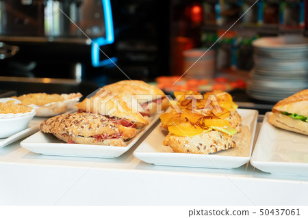 Pinchos, trditional spanish snacs Pinchos, trditional spanish snacs 50437061