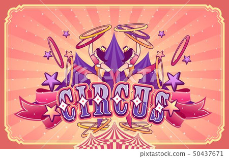 circus retro poster circus retro poster 50437671
