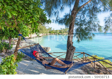 woman vacations Kizimkazi Unguja Zanzibar Island Tanzania East Africa 50438713