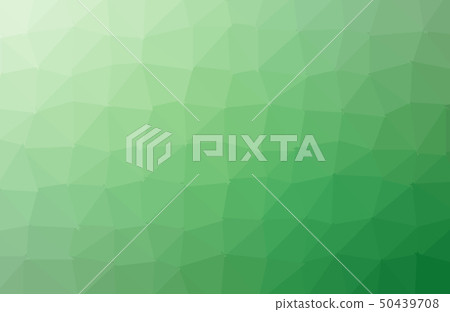Light green shining triangular background. A 50439708