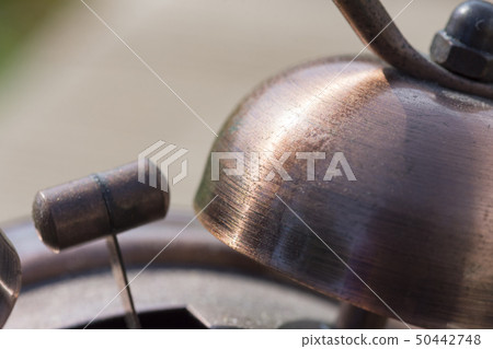 macro shot of a bell macro shot of a bell 50442748