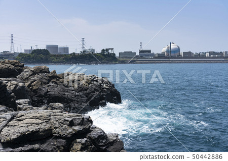 玄海核電站俯瞰大海 50442886