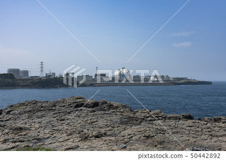 玄海核電站俯瞰大海 玄海核電站俯瞰大海 50442892