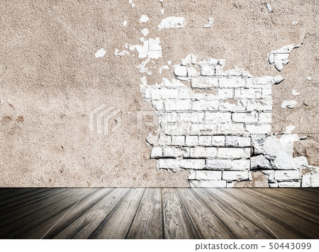 Interior old wall. 3d rendering 50443099