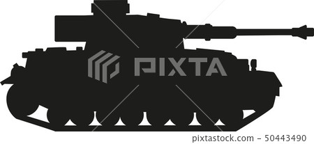Tank silhouette Tank silhouette 50443490