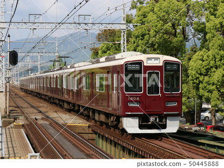 Hankyu Kyoto Line 1300 Series Train Hankyu Kyoto Line 1300 Series Train 50445888