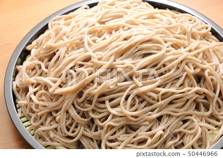 Large serving of soba and mori soba. 50446966