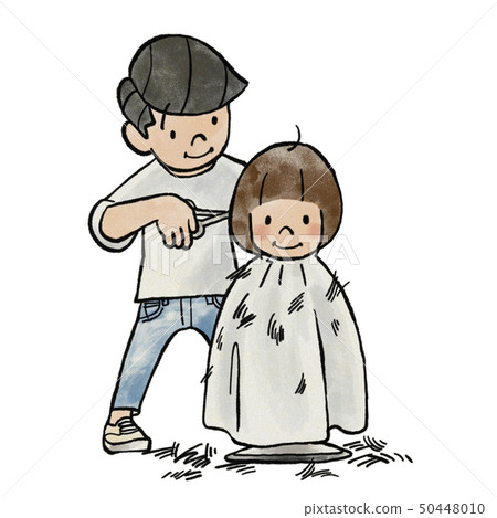 Child's haircut 50448010