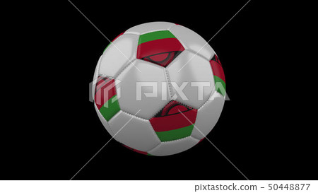 Football ball with flag Malawi, 3d rendering Football ball with flag Malawi, 3d rendering 50448877