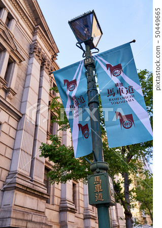 Gas light of horse-drawn road Gas light of horse-drawn road 50449665