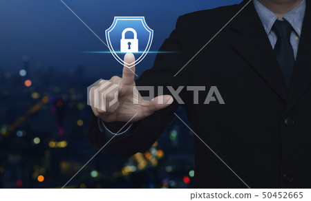 Business security insurance concept Business security insurance concept 50452665