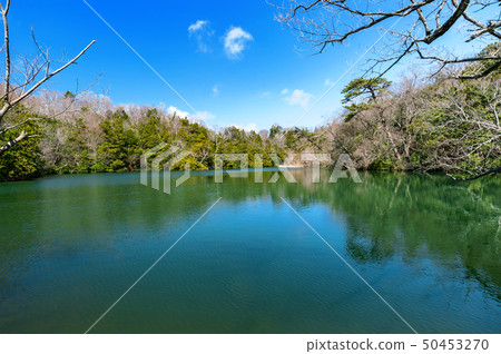 [青森縣深浦町] 12個湖泊入口處有8個風景秀麗的池塘 50453270