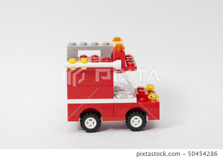 Fire engine made by block (original) Fire engine made by block (original) 50454286