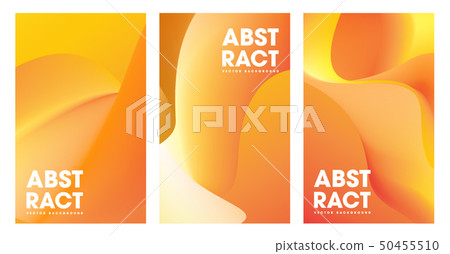 Cover Design Template. Abstract gradients waves BG 50455510