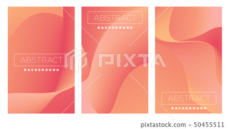 Cover Design Template. Abstract gradients waves BG 50455511