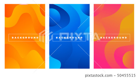 Cover Design Template. Abstract gradients waves BG Cover Design Template. Abstract gradients waves BG 50455515