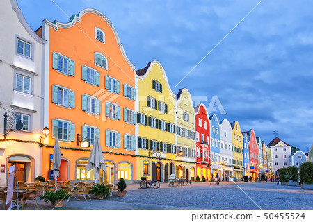 Gothic old town of Scharding, Upper Austria 50455524