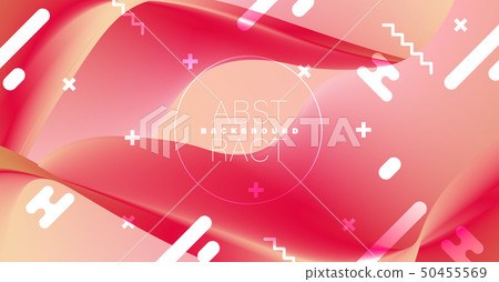 Unique artistic card with bright gradient BG 50455569
