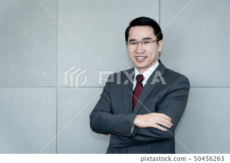 portrait of a successful young asia businessman 50456263