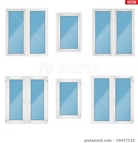 Set of PVC windows 50457518