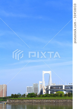 春天台場市風景 春天台場市風景 50458010