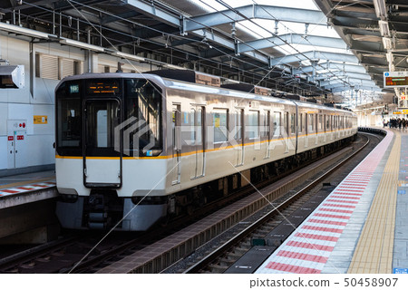 Kinki Japan Railway Series 5820 Rapid express Kobe Sannomiya Line 50458907