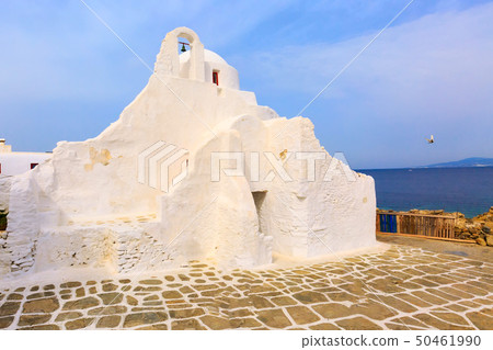 White Paraportiani Church, island Mykonos, Greece White Paraportiani Church, island Mykonos, Greece 50461990