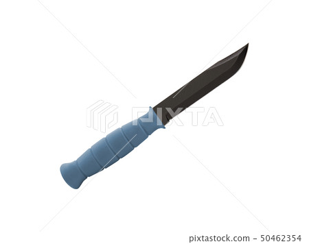 knife on a white background 50462354